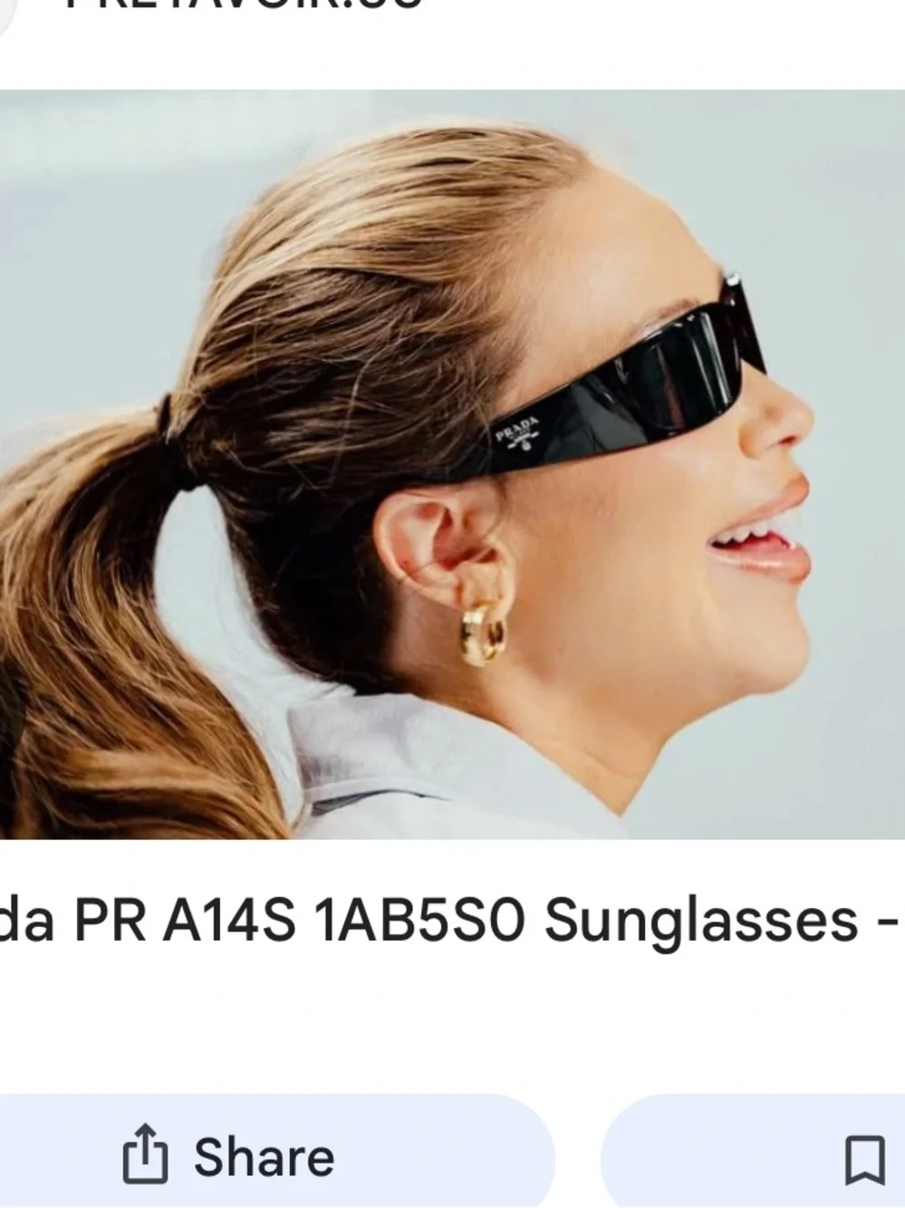 Prada PR A14S 1AB5S0 sunglasses
